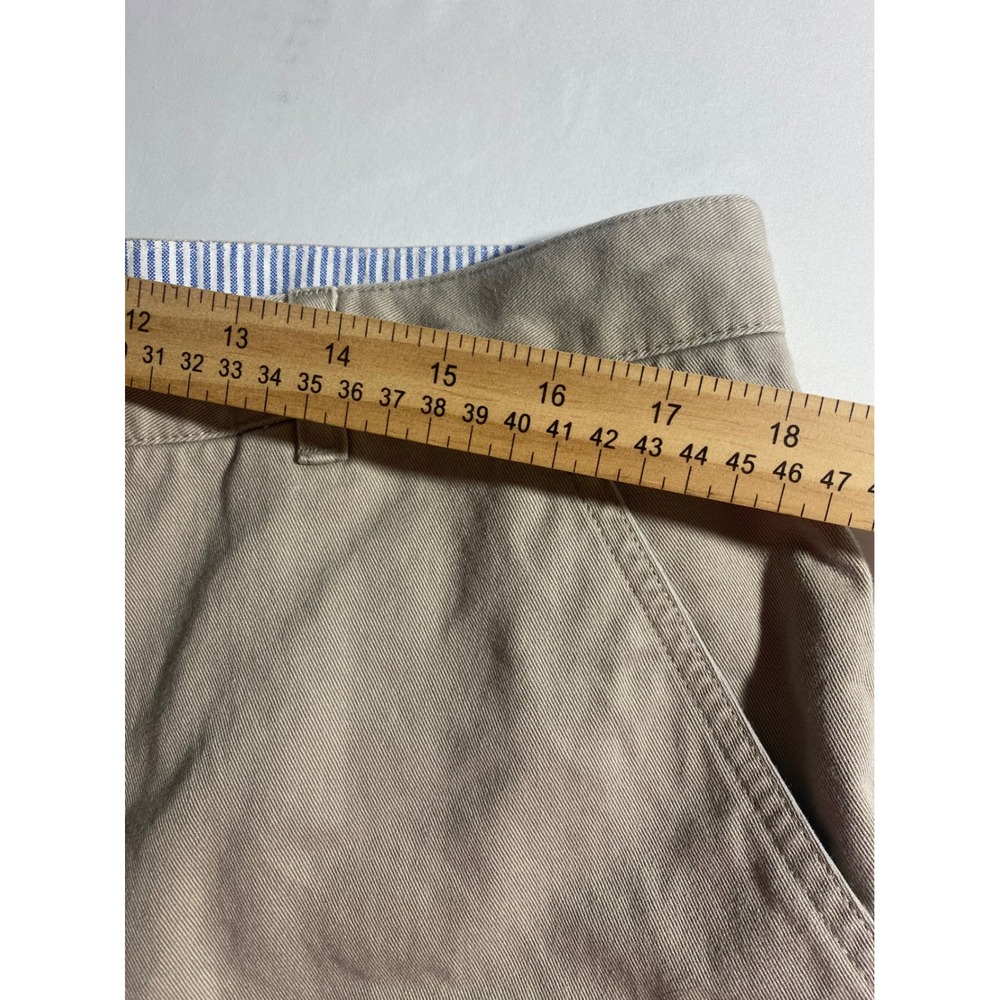 Tommy Hilfiger Cargo Shorts Mens 36 Tan Excellent Cotton Twill Casual Classic - Picture 7 of 10